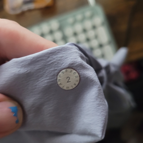 Lululemon Spring Break Away Short *4-way Stretch 3" Size 2 Blue/purple Color - Picture 7 of 9